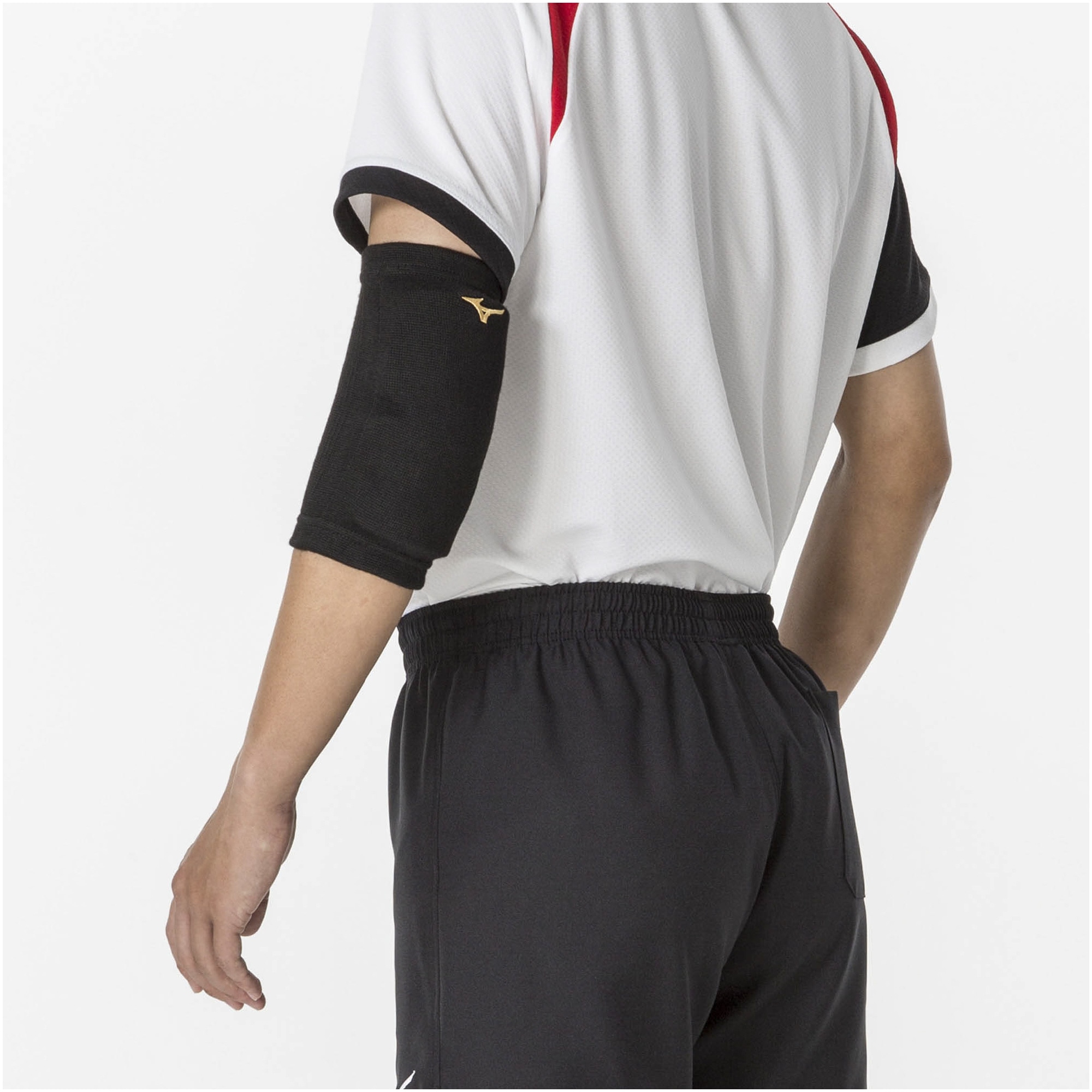 VOLLEYBALL ELBOW PAD SUPPORTER UNISEX (1 PC) Black / Gold
