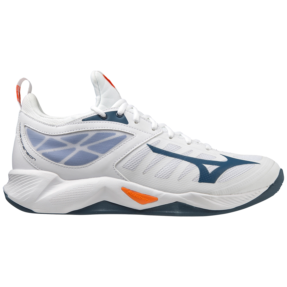 WAVE DIMENSION UNISEX White / Dark Denim / Blue Jasper