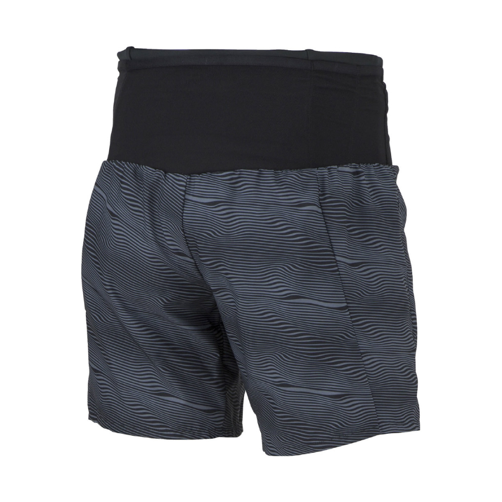 MULTI POCKET SHORTS GRAPHIC UNISEX (SLIM FIT) Black / Black