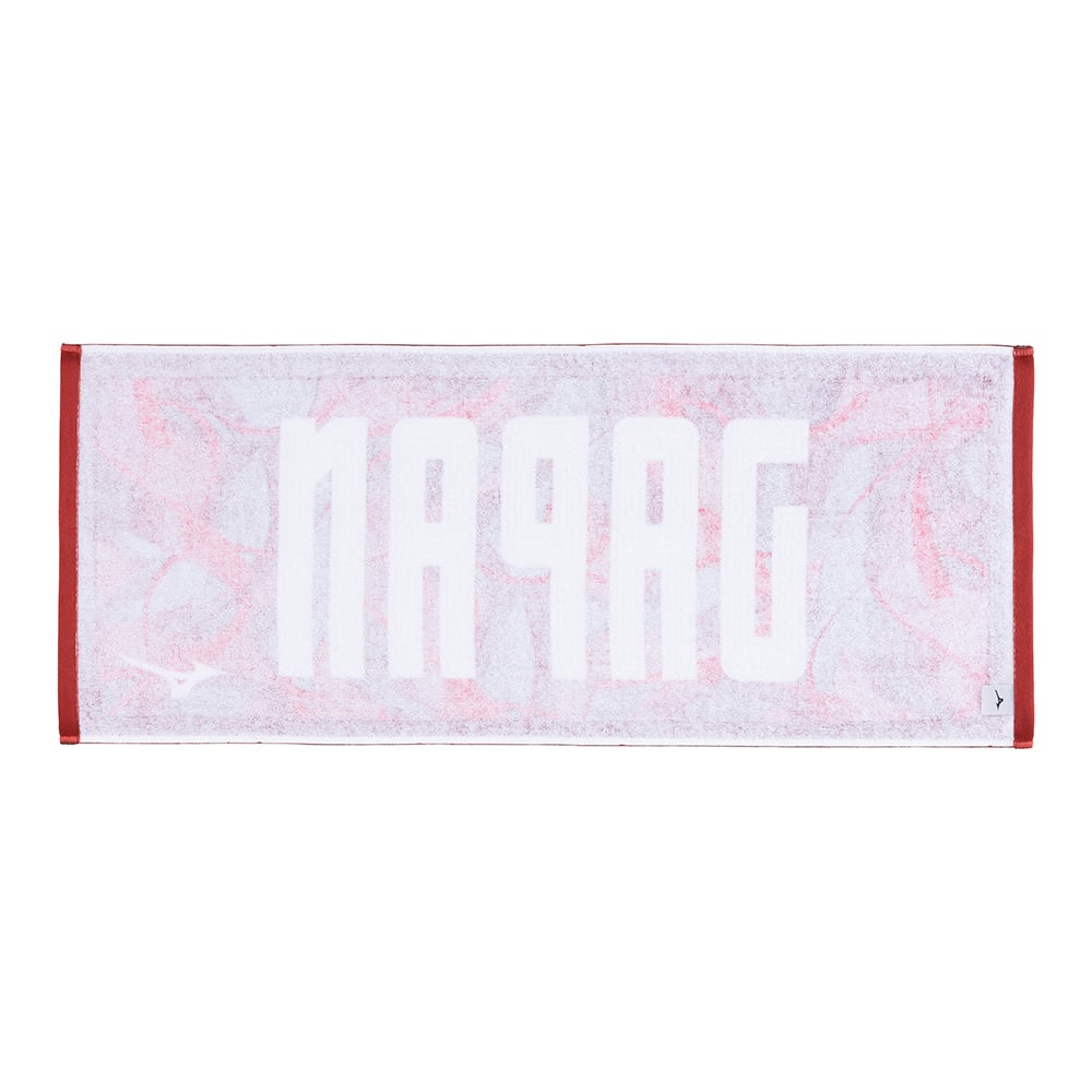 JAPAN FACE TOWEL Red