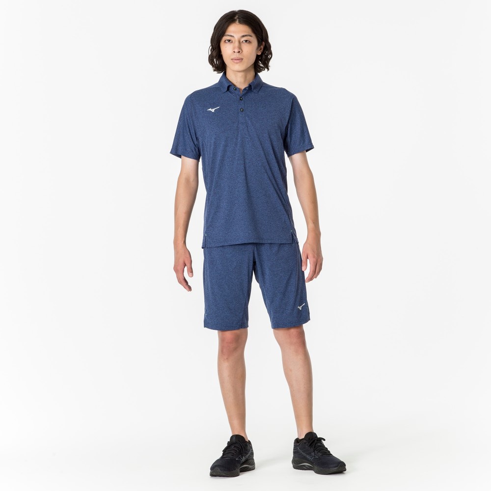 QUICK DRY POLO MEN Estate Blue
