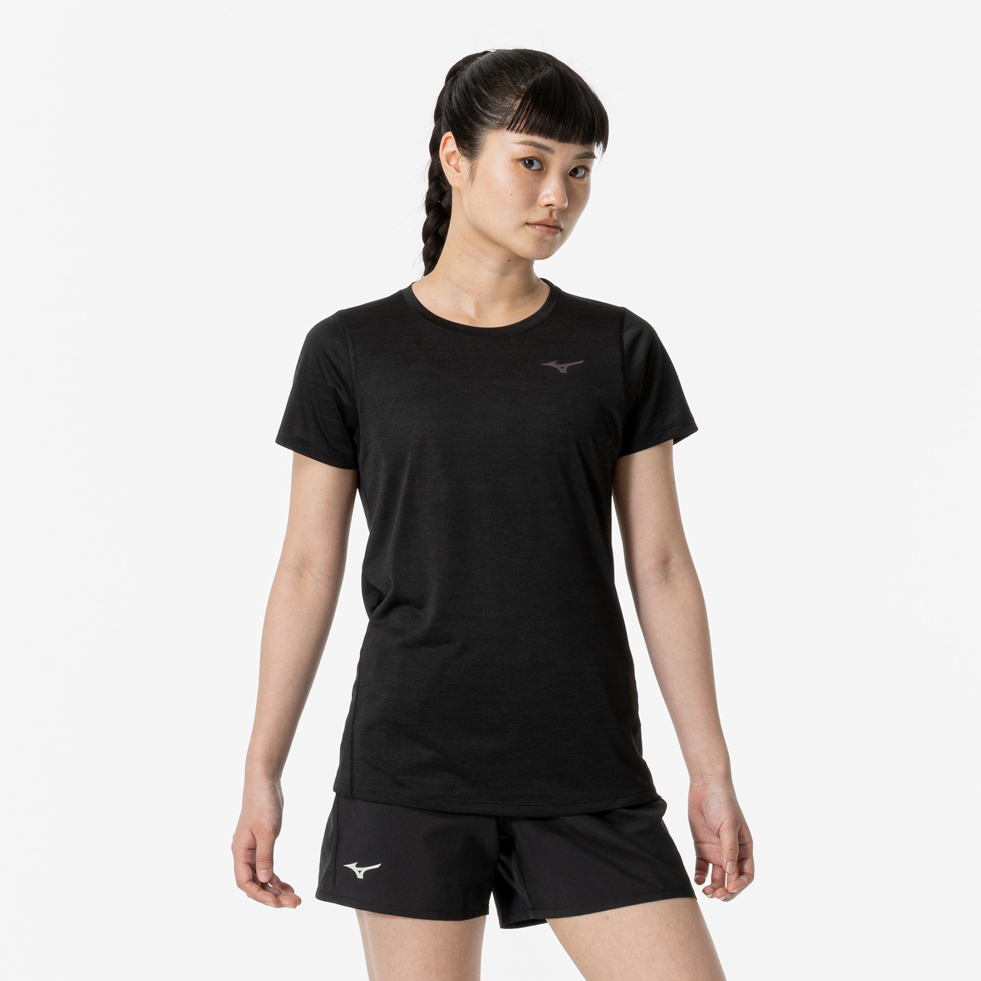 QUICK DRY TEE (AURORA) WOMEN Black