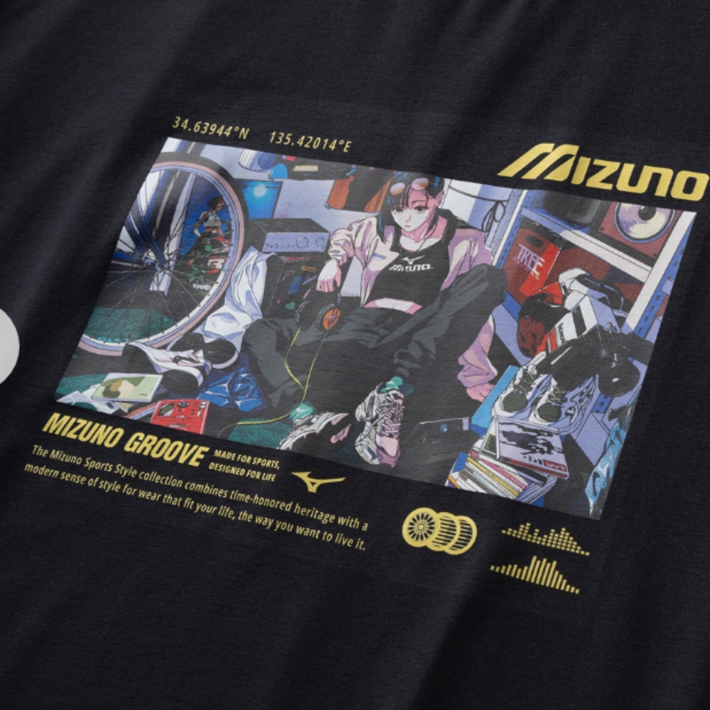 SHORT SLEEVE GRAPHIC TEE UNISEX Black