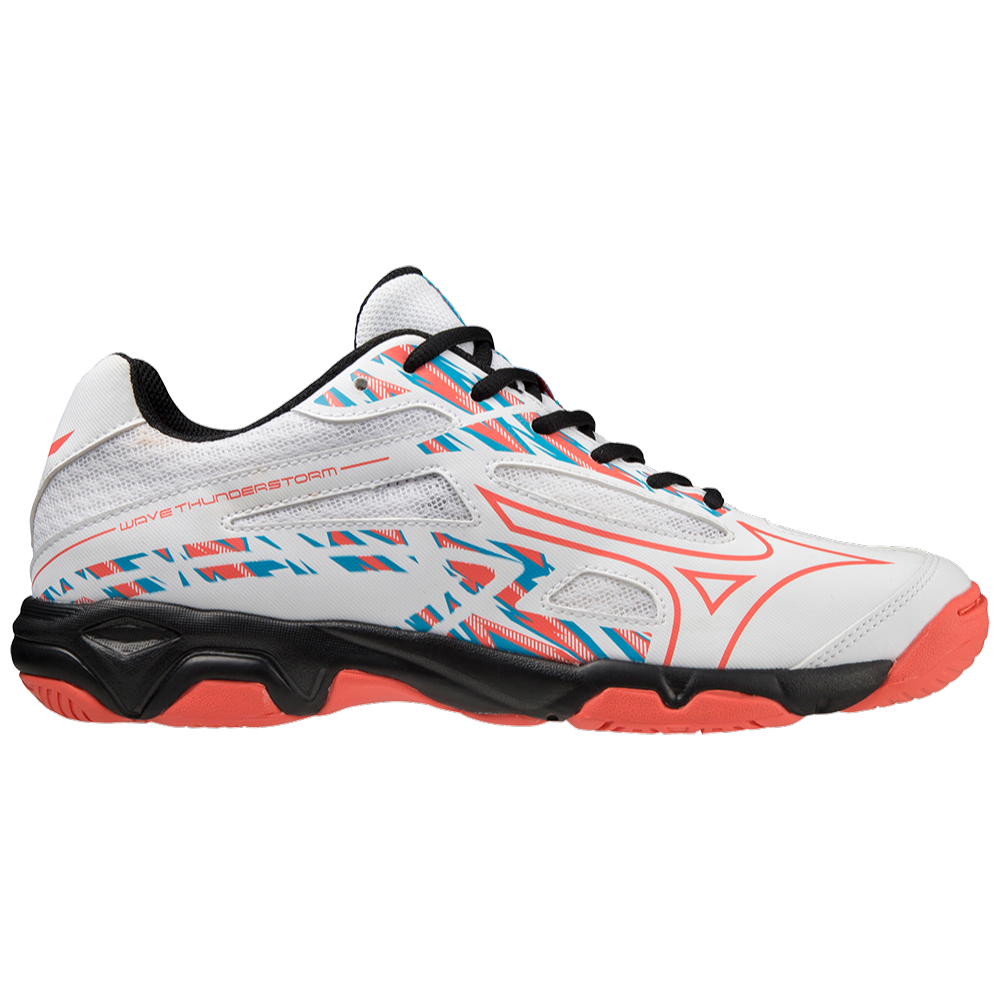 WAVE THUNDERSTORM UNISEX White / Hot Coral / Neon Blue