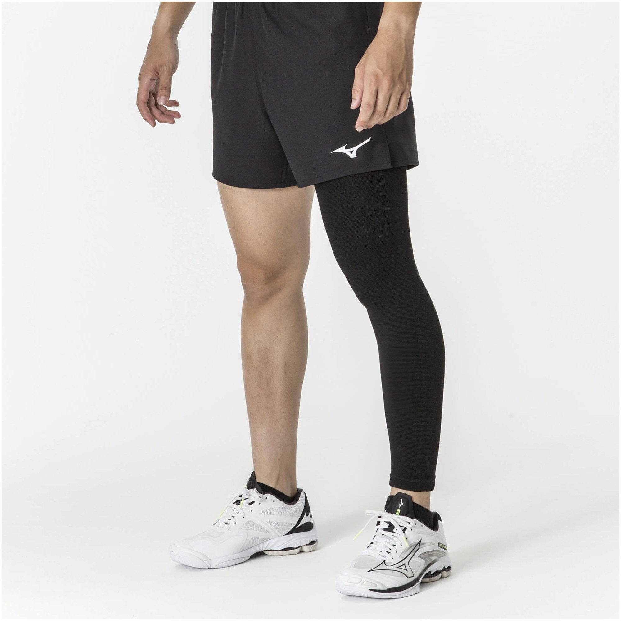 VOLLEYBALL KNEE SUPPORTER UNISEX (1 PC) Black / Berry Pink
