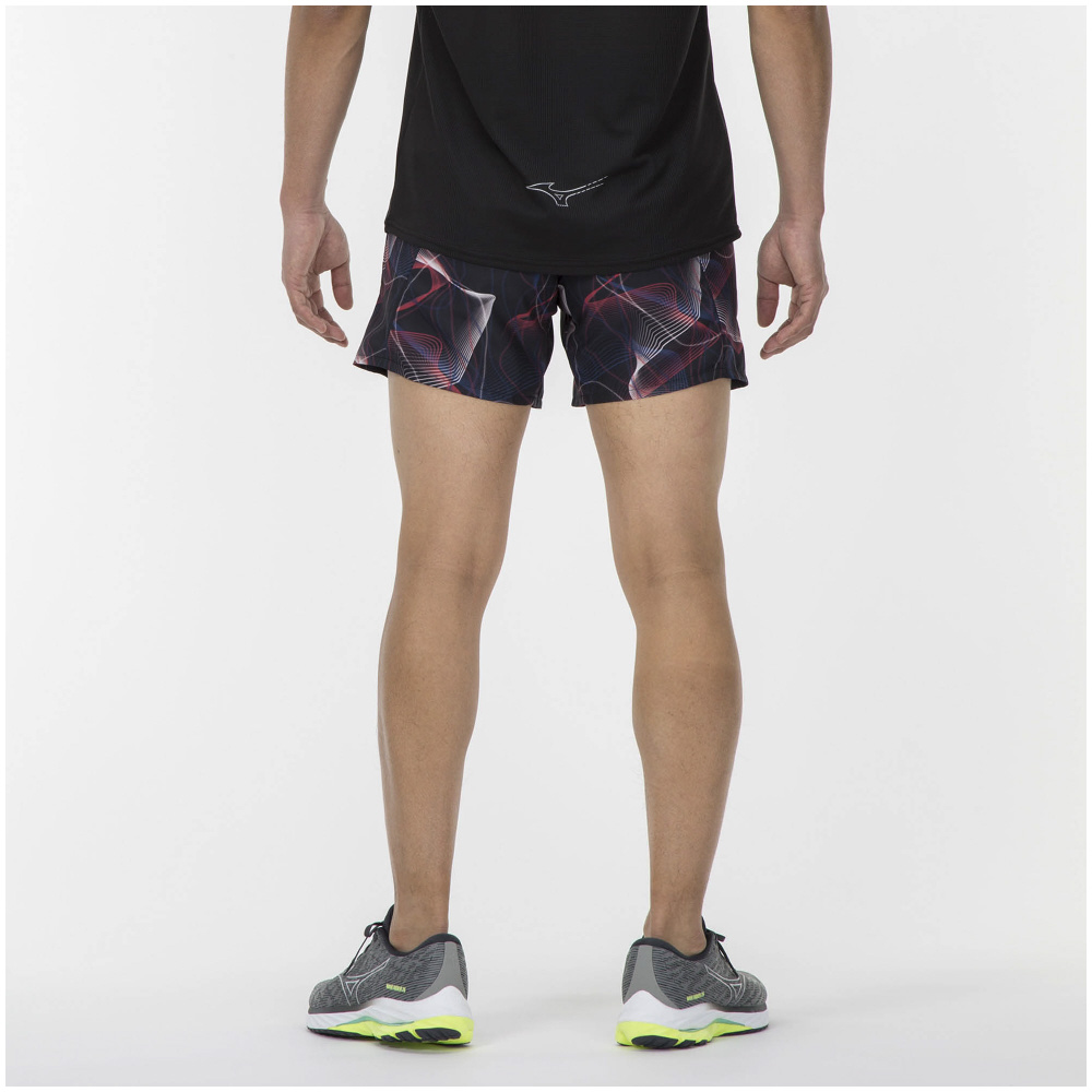 MULTI POCKET SHORTS GRAPHIC UNISEX (SLIM FIT) Black / Multi