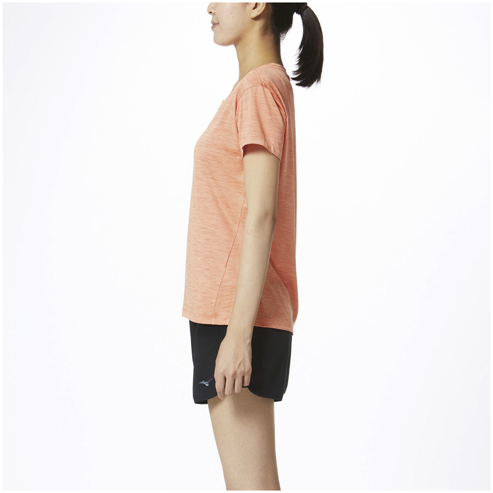 DRYLITE TEE WOMEN Sherbet Orange Heather