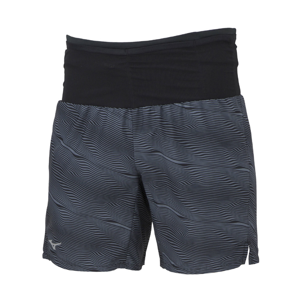 MULTI POCKET SHORTS GRAPHIC UNISEX (SLIM FIT) Black / Black