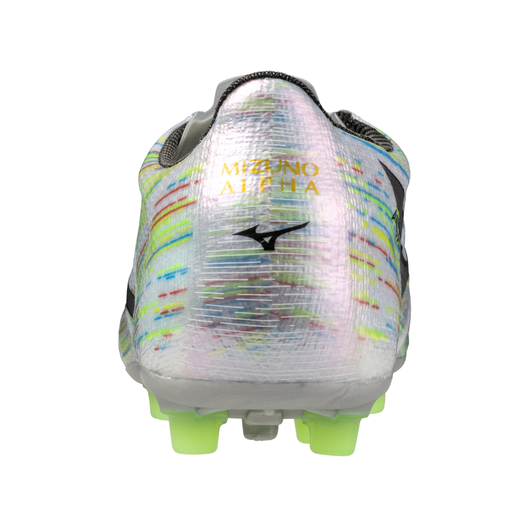 MIZUNO ALPHA α II JAPAN AG White / Silver Iridiscent / Black