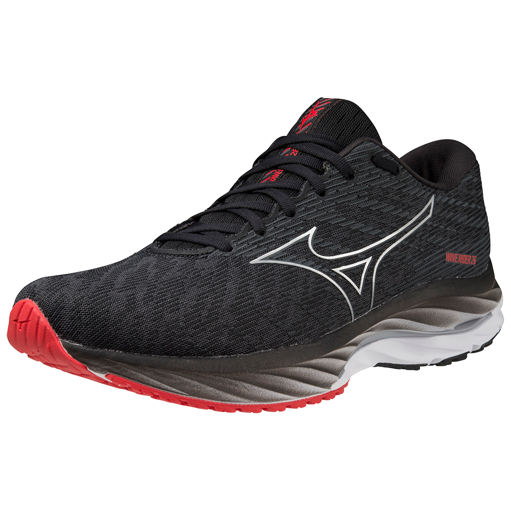 Mizuno wave 2025 rider 22 red