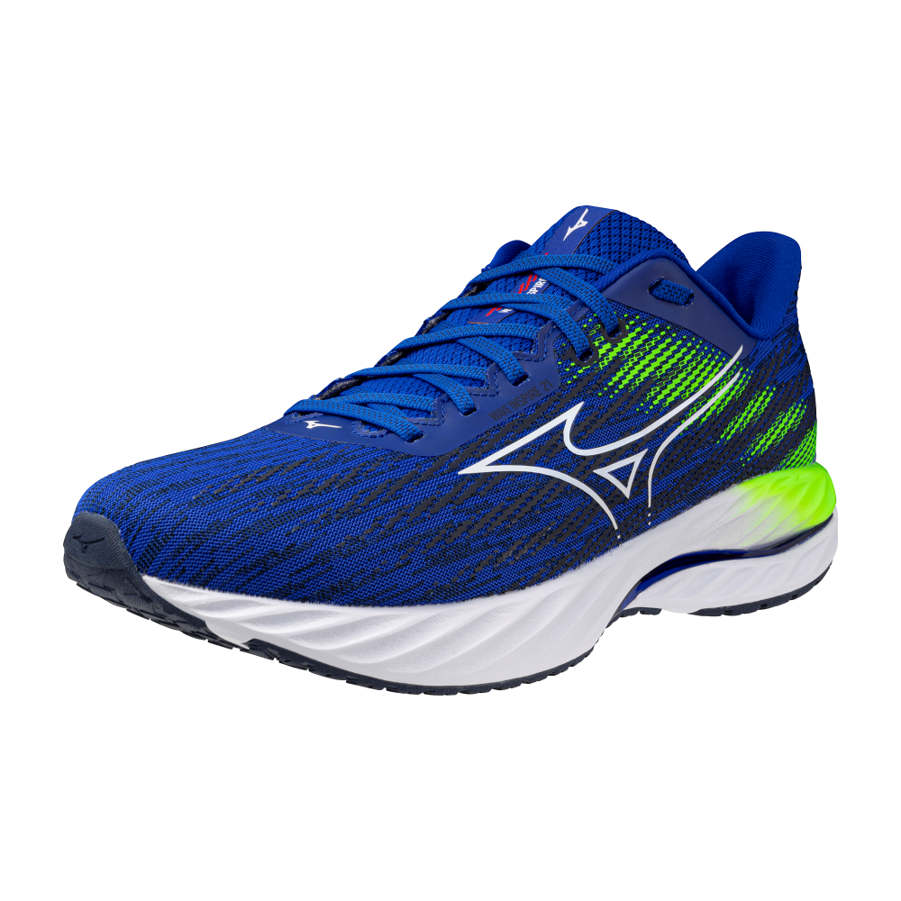 WAVE INSPIRE 21 MEN Reflex Blue C / White / Green Gecko