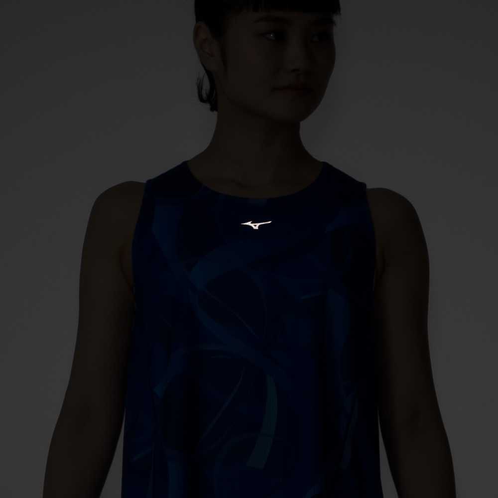 DRY AEROFLOW TANK TOP WOMEN Directoire Blue