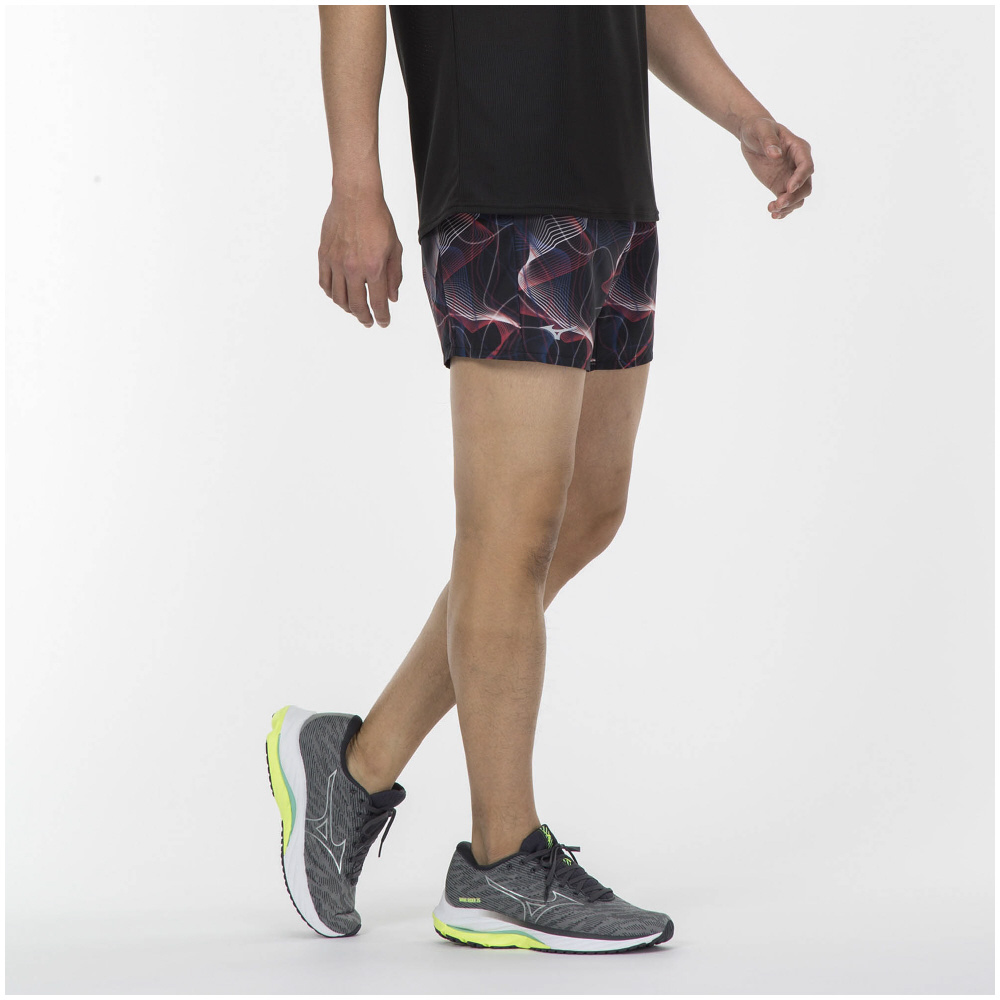 MULTI POCKET SHORTS GRAPHIC UNISEX (SLIM FIT) Black / Multi