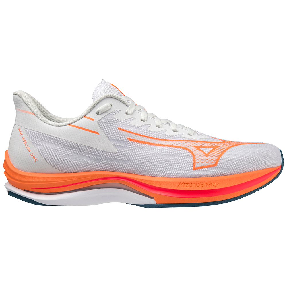 WAVE REBELLION SONIC MEN White / Light Orange / Blue Ashes