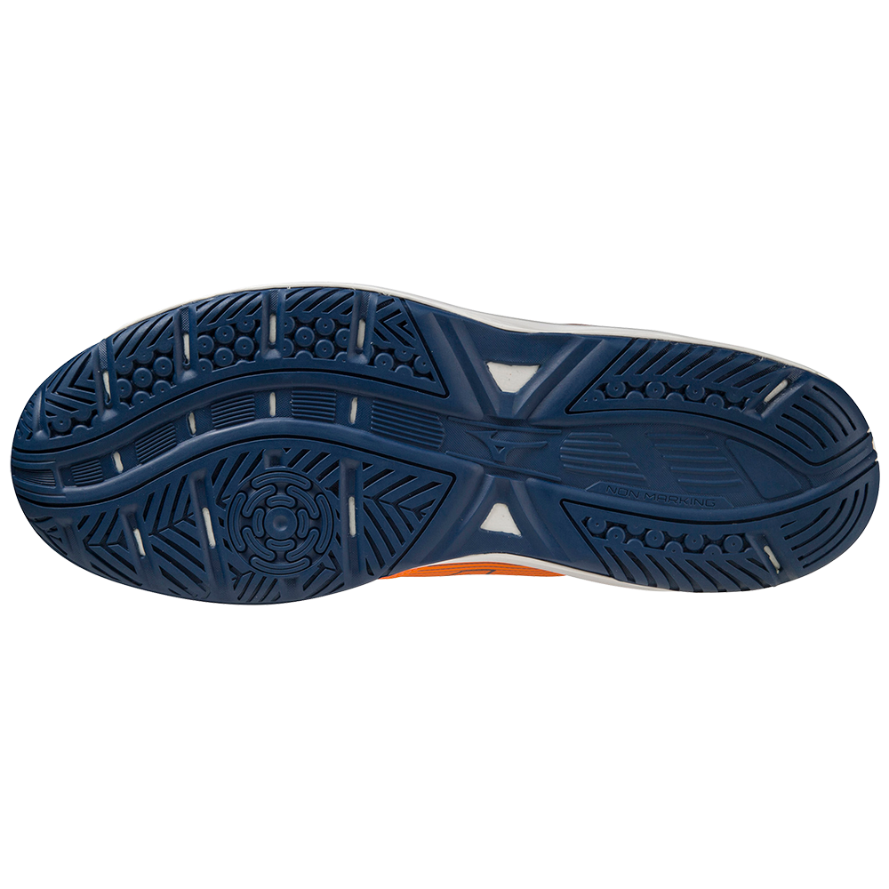 CYCLONE SPEED 4 UNISEX Vibrant Orange / Estate Blue / White