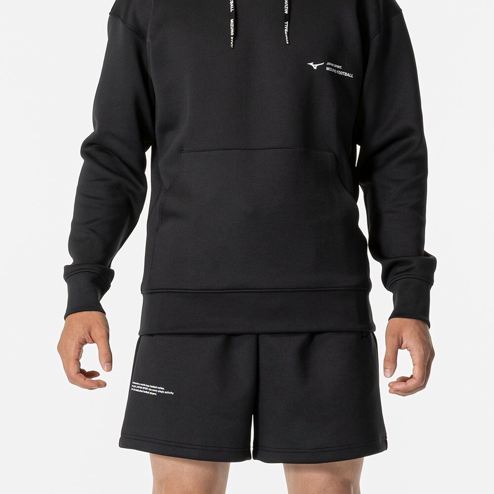 STRETCH SWEAT SHORTS UNISEX Black