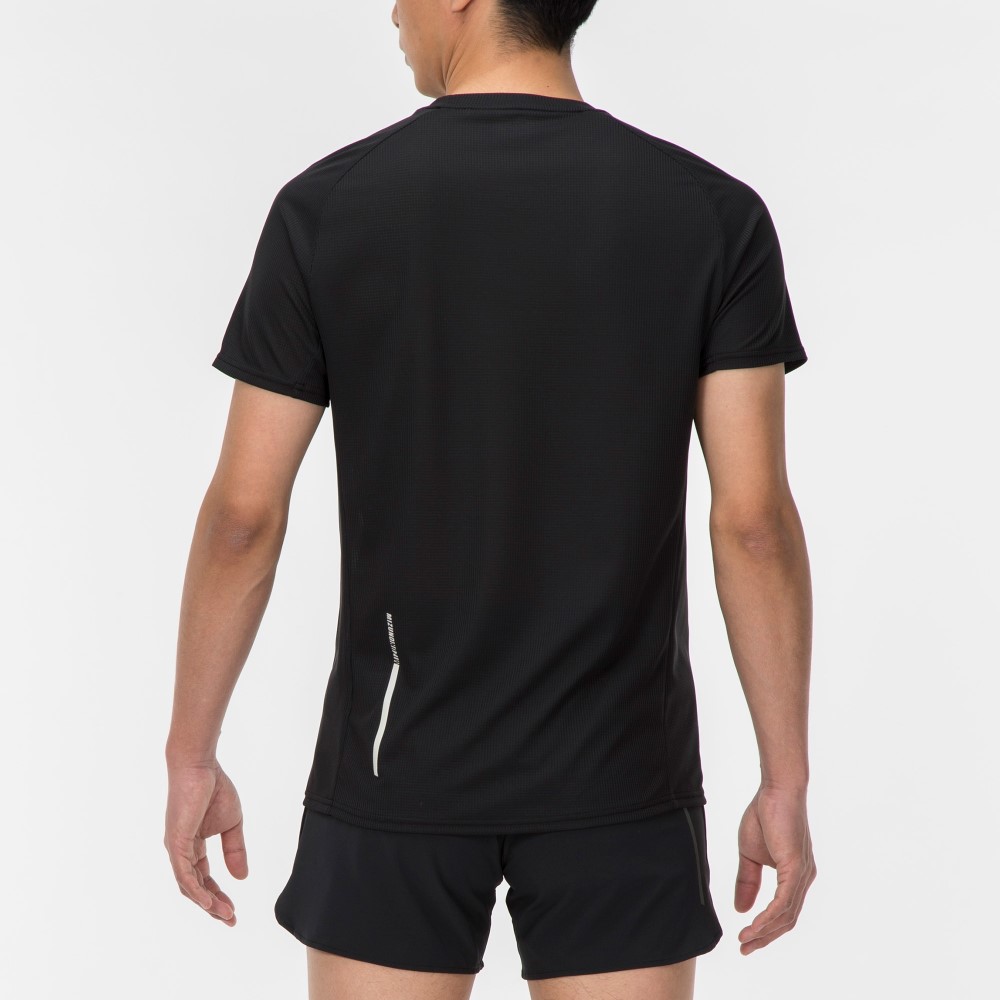 AURORA DRY AEROFLOW PREMIUM TEE MEN Black / Multi