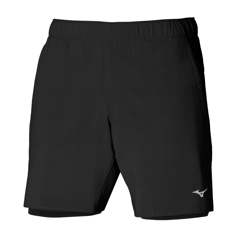 Mizuno running men's kyori 2-n-1 7.5 shorts shop