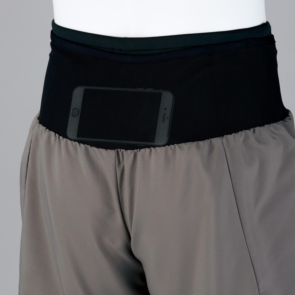 MULTI POCKET SHORTS PLUS UNISEX (SLIM FIT) Black / Black
