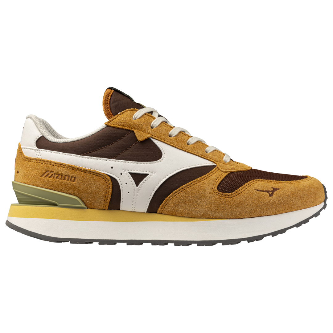 MIZUNO RB87 UNISEX Mocha Brown / Off White / Orange