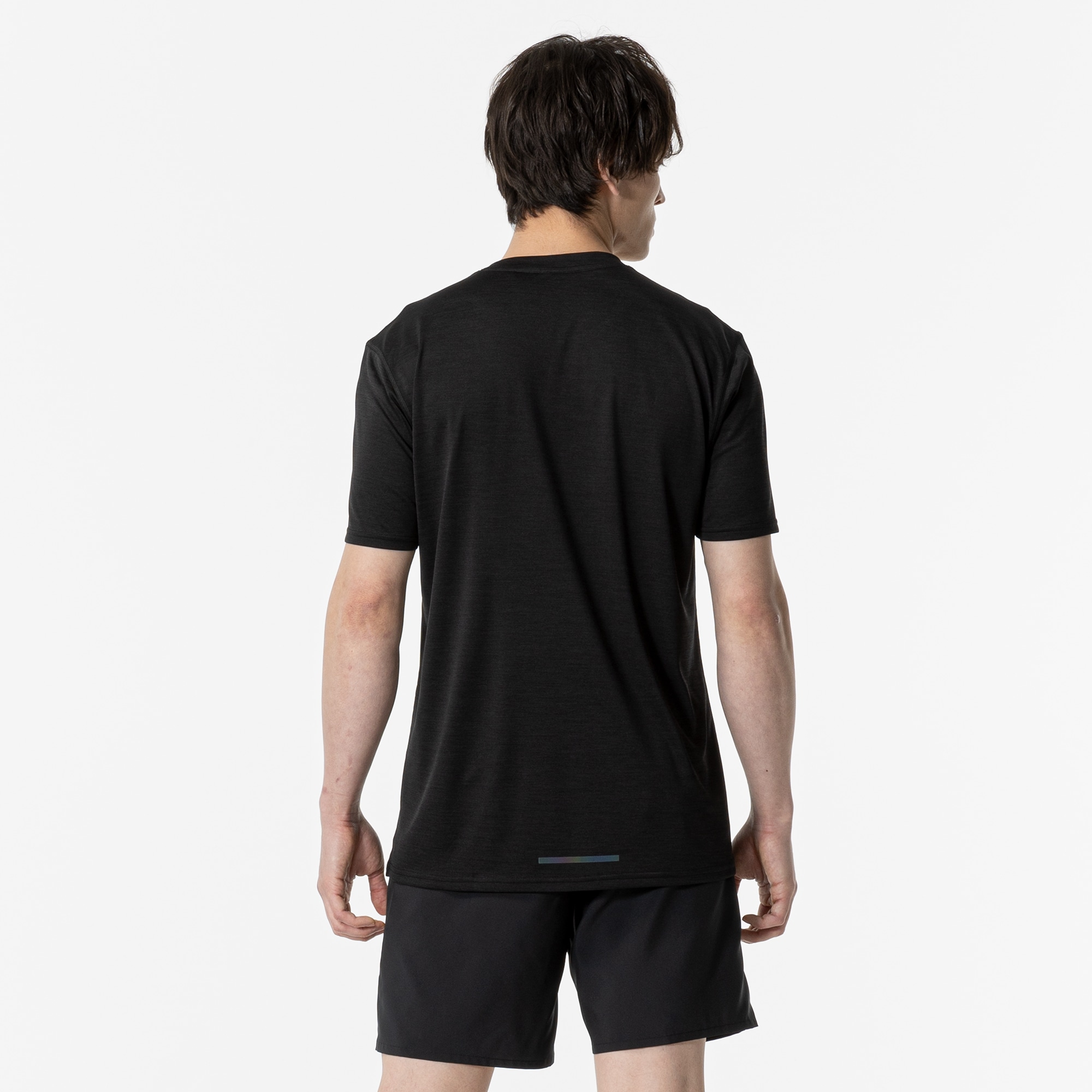 QUICK DRY TEE (AURORA) MEN Black