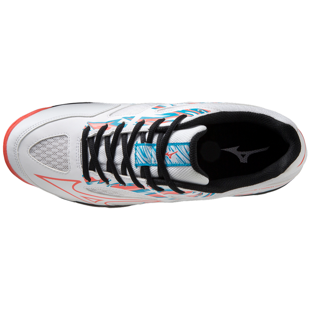 WAVE THUNDERSTORM UNISEX White / Hot Coral / Neon Blue