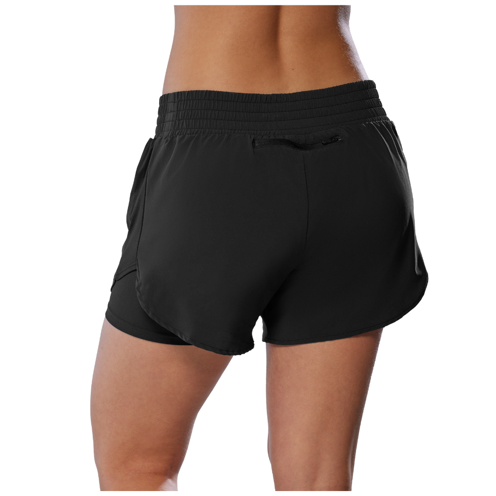 2IN1 4.5 SHORT WOMEN Black
