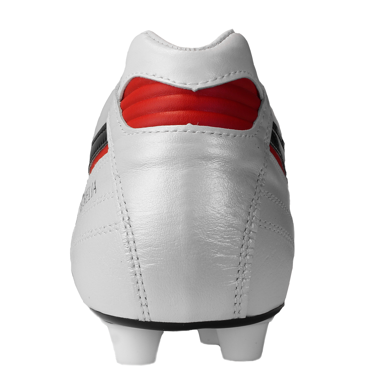 MORELIA II JAPAN (SHORT TONGUE/CROSS STITCH) White / Black / Chinese Red
