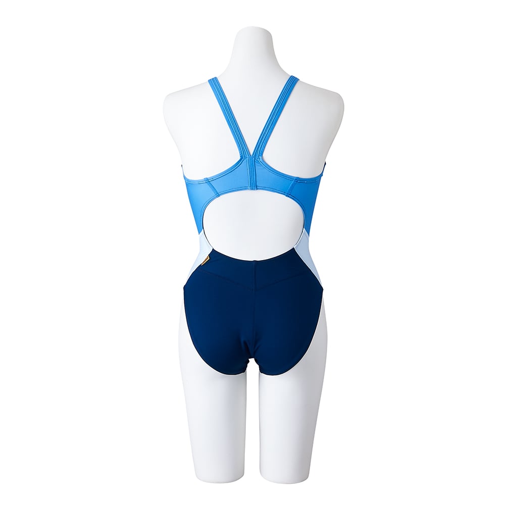 EXER SUITS MEDIUM CUT FOR SWIMMING PRACTICE WOMEN Navy / Blue