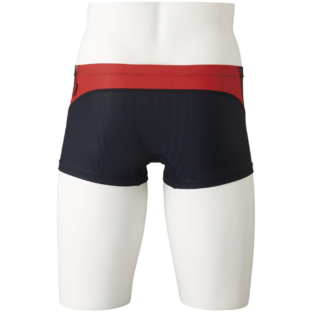 EXER SUIT UP SHORT SPATS FOR SWIMMING PRACTICE MEN Black / Red
