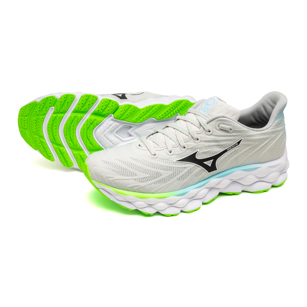 WAVE SKY 8 MEN Nimbus Cloud / Black / Green Gecko