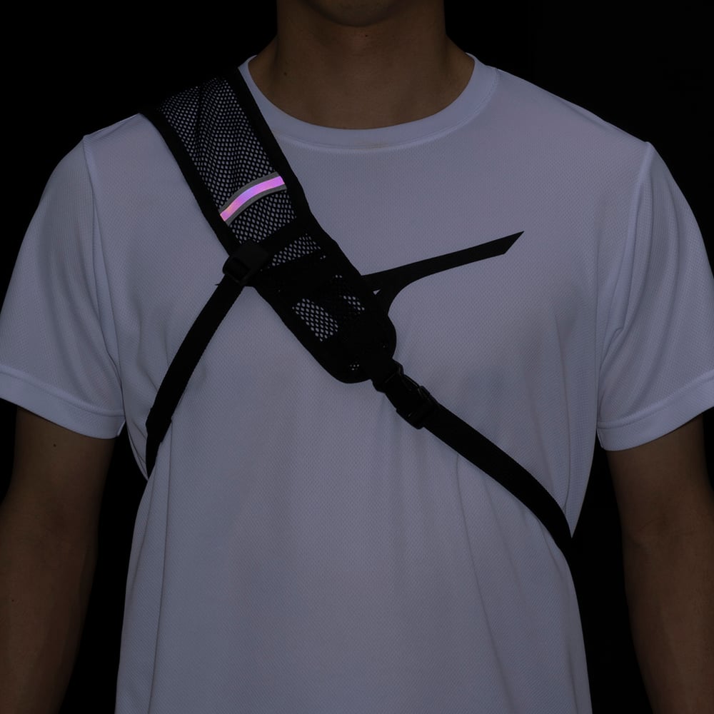 MESH SLING BAG NR Black / Light Grey