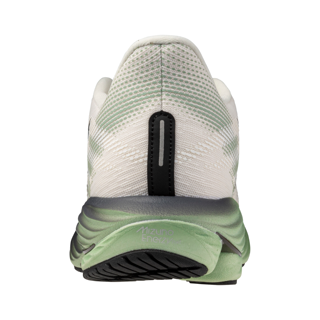 WAVE RIDER 28 UNISEX MIZUNO Snow White / Frosty Green / Black