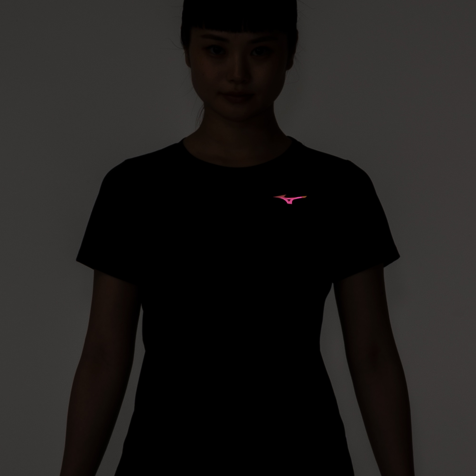 QUICK DRY TEE (AURORA) WOMEN Peach Pink