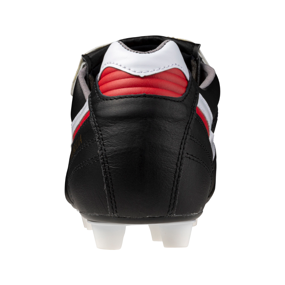 MORELIA II JAPAN (FLAP TONGUE) Black / White / Chinese Red