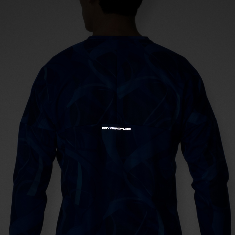 DRY AEROFLOW TEE (LONG SLEEVE) MEN Directoire Blue