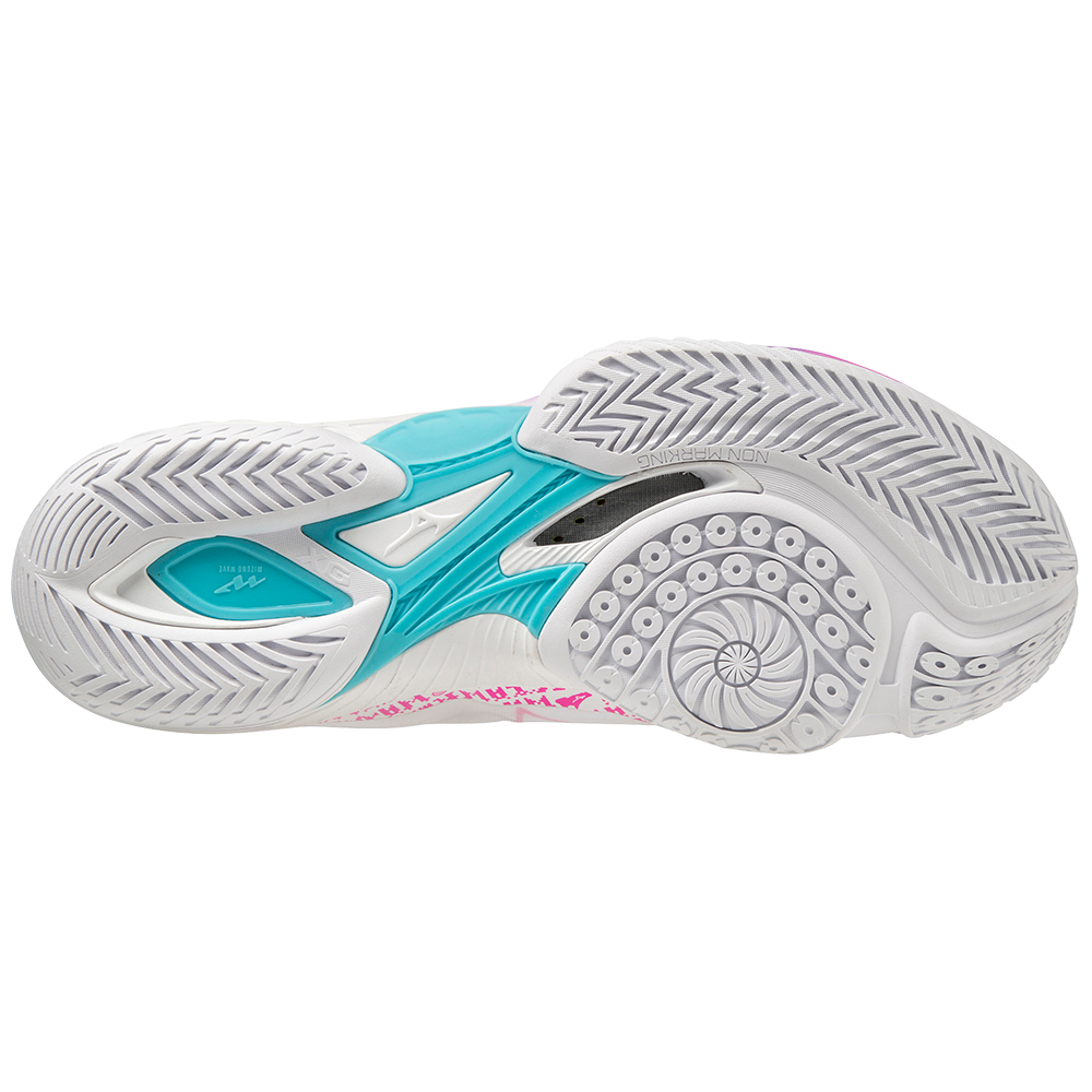 WAVE CLAW NEO 2 UNISEX White / Blue Curacao / 807 C