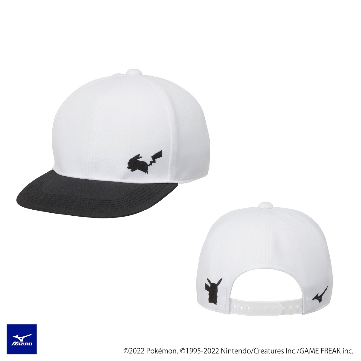 POKEMON CAP UNISEX White / Black