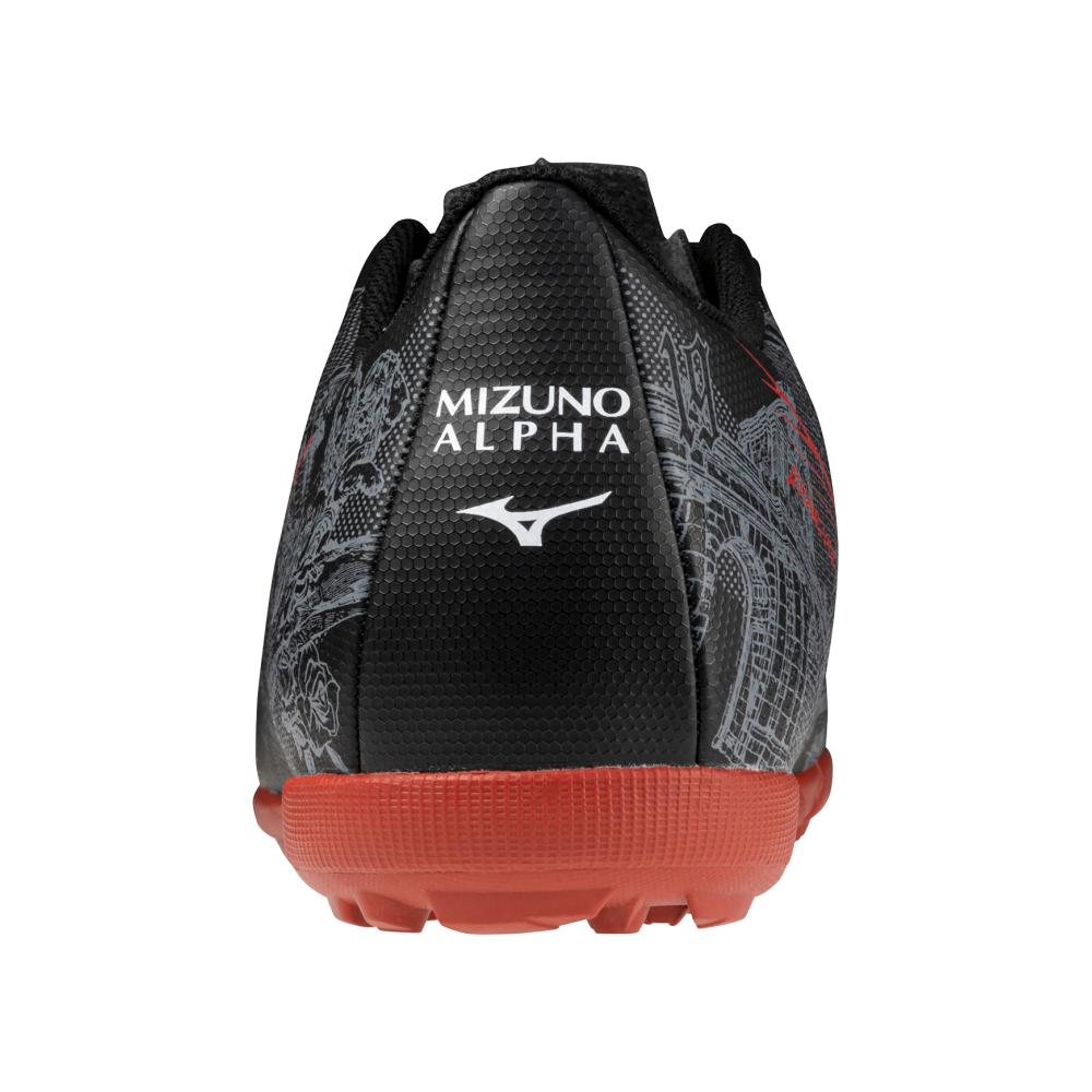 MIZUNO ALPHA α SELECT AS SR4 Black/ High Risk Red/ Black