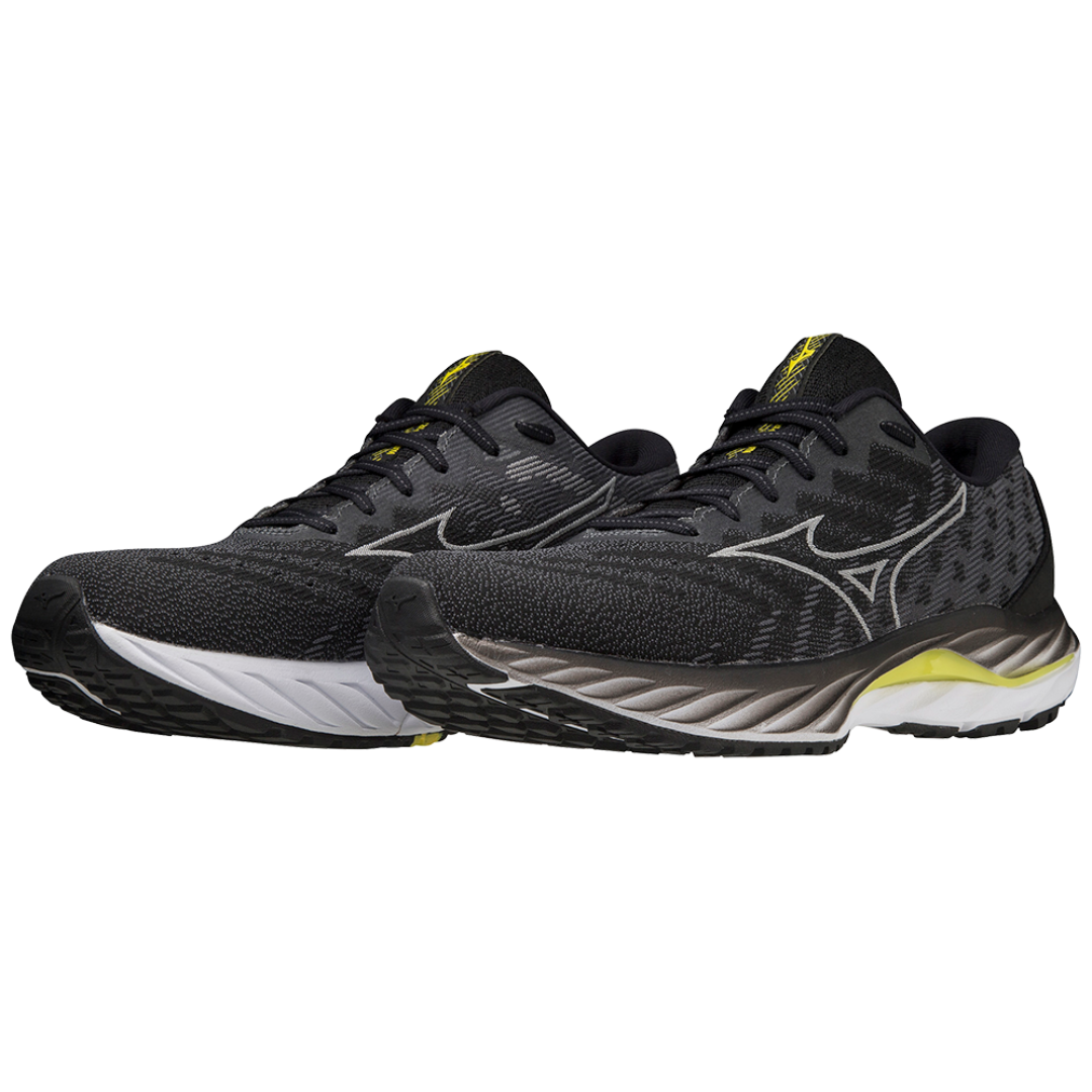 WAVE INSPIRE 19 SSW 2E WIDE MEN Black / Numbus Cloud / Blazing Yellow