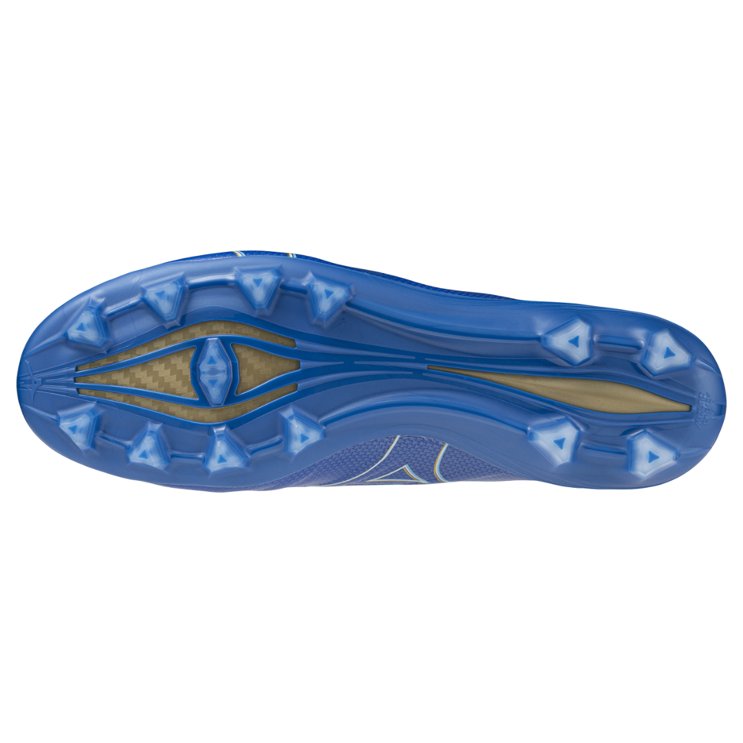 MIZUNO ALPHA α ELITE Laser Blue / White / Gold