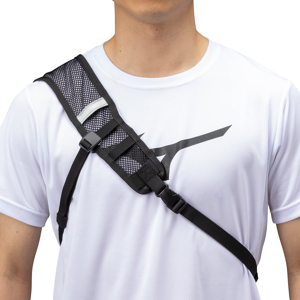 MESH SLING BAG NR Black / Light Grey