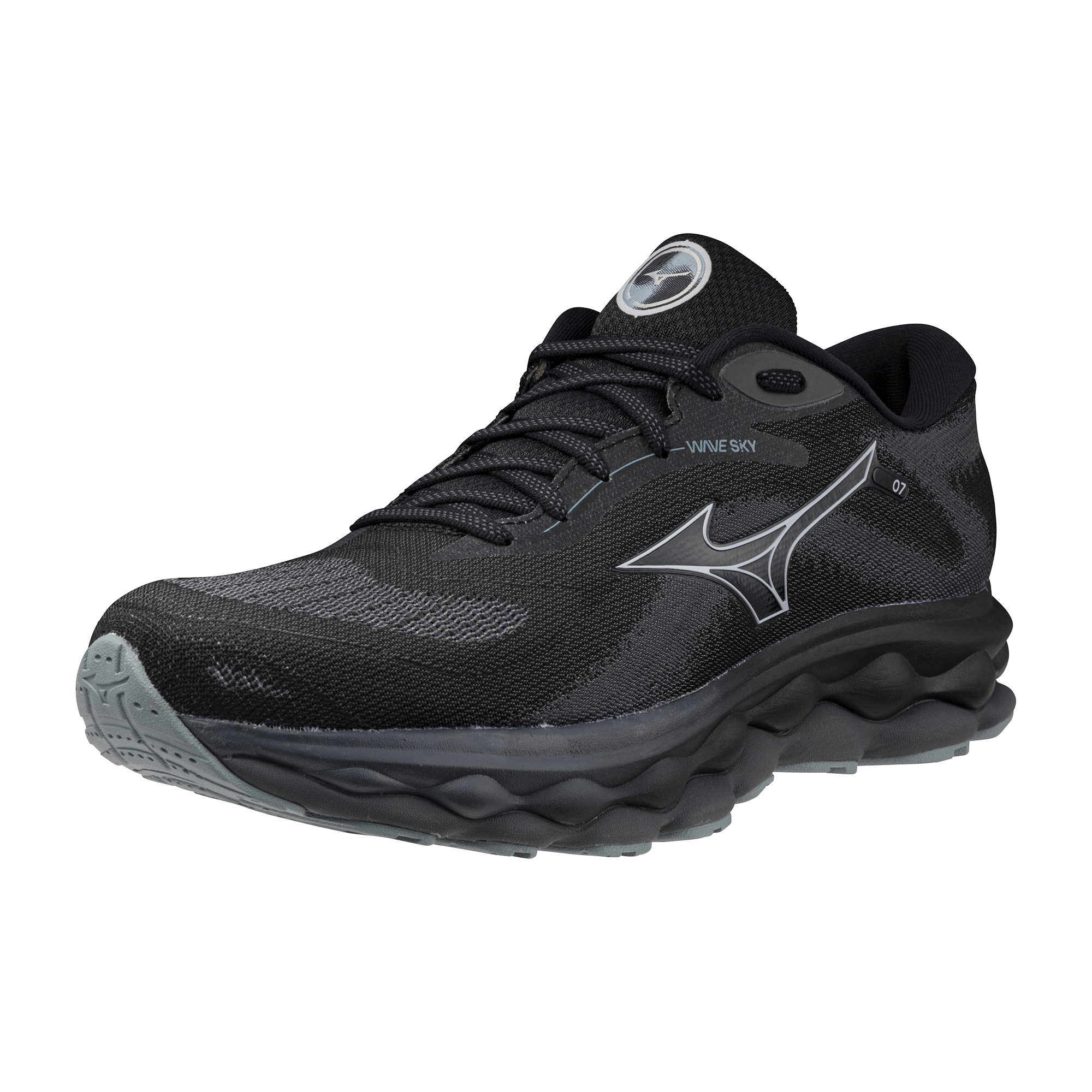 WAVE SKY 7 2E WIDE MEN Black / Nickel / Ebony