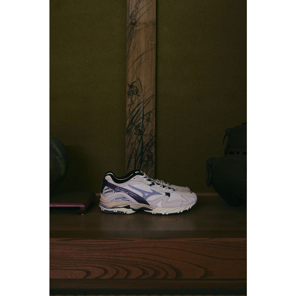 WAVE RIDER 10 UNISEX Off-White / Light Grey / Purple