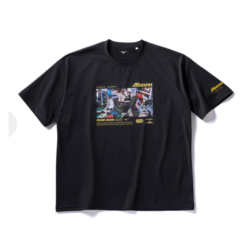 SHORT SLEEVE GRAPHIC TEE UNISEX Black