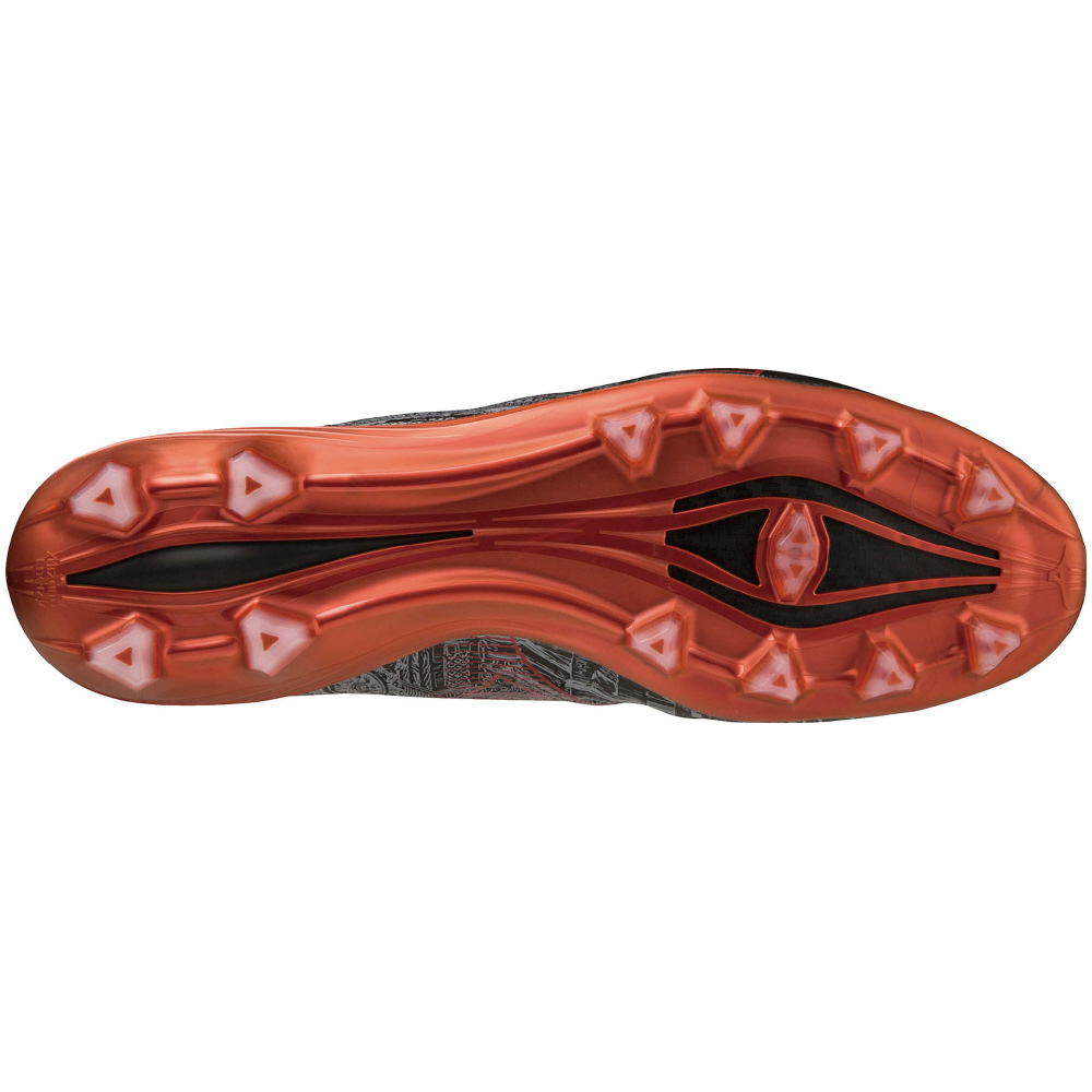 MIZUNO ALPHA α SR4 JAPAN Black/High Risk Red/Black