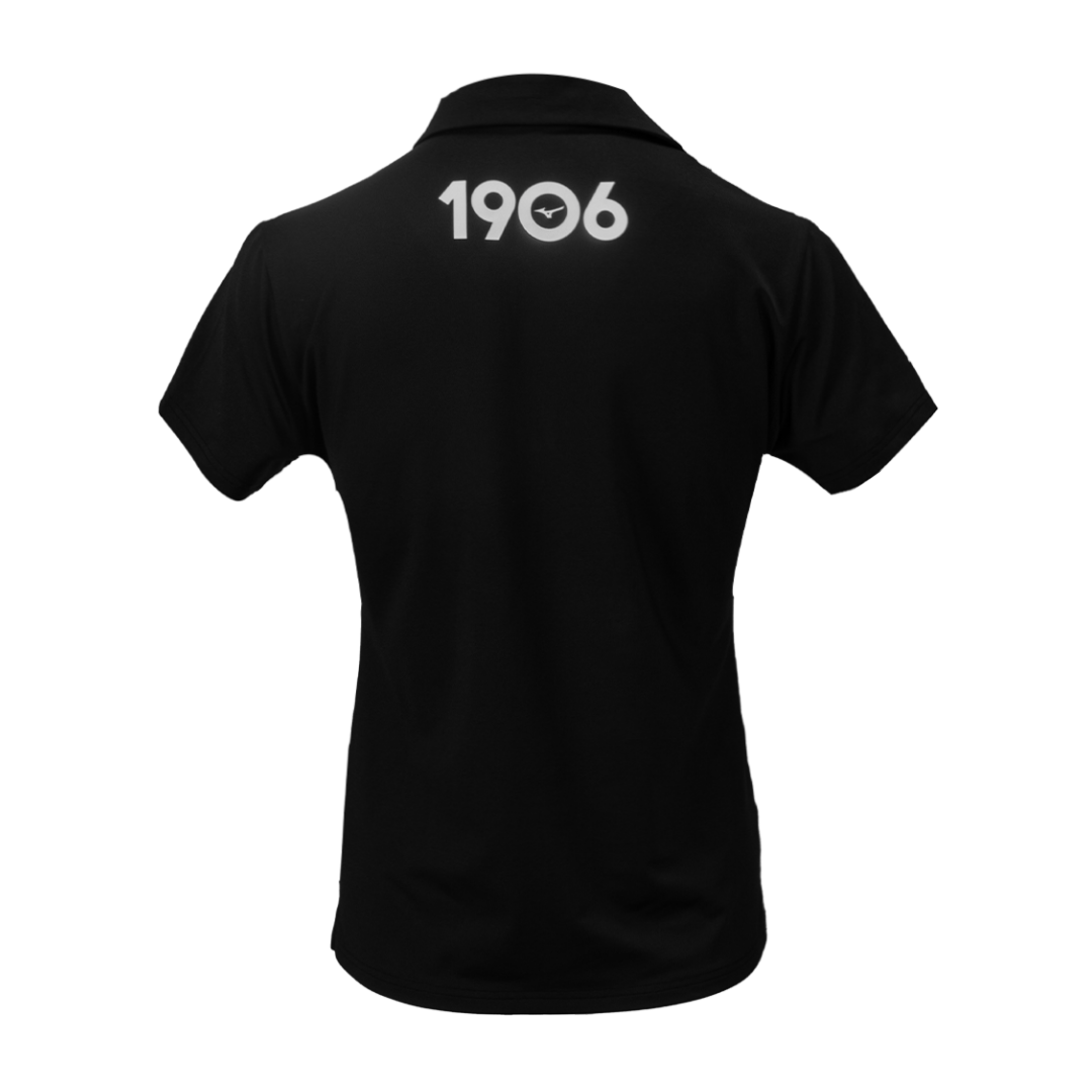 GOLF COURSE PRINT POLO WOMEN Black