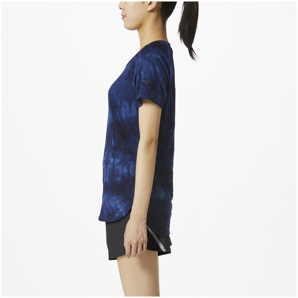 GARMENT DYE TEE WOMEN Blue Print