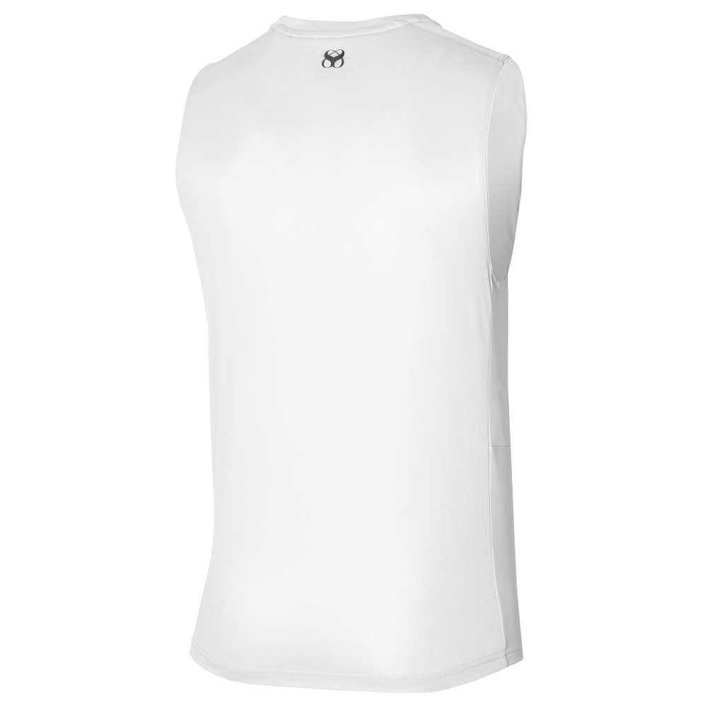 MIZUNO TWO LOOPS 88 TANK TOP MEN Undyed White
