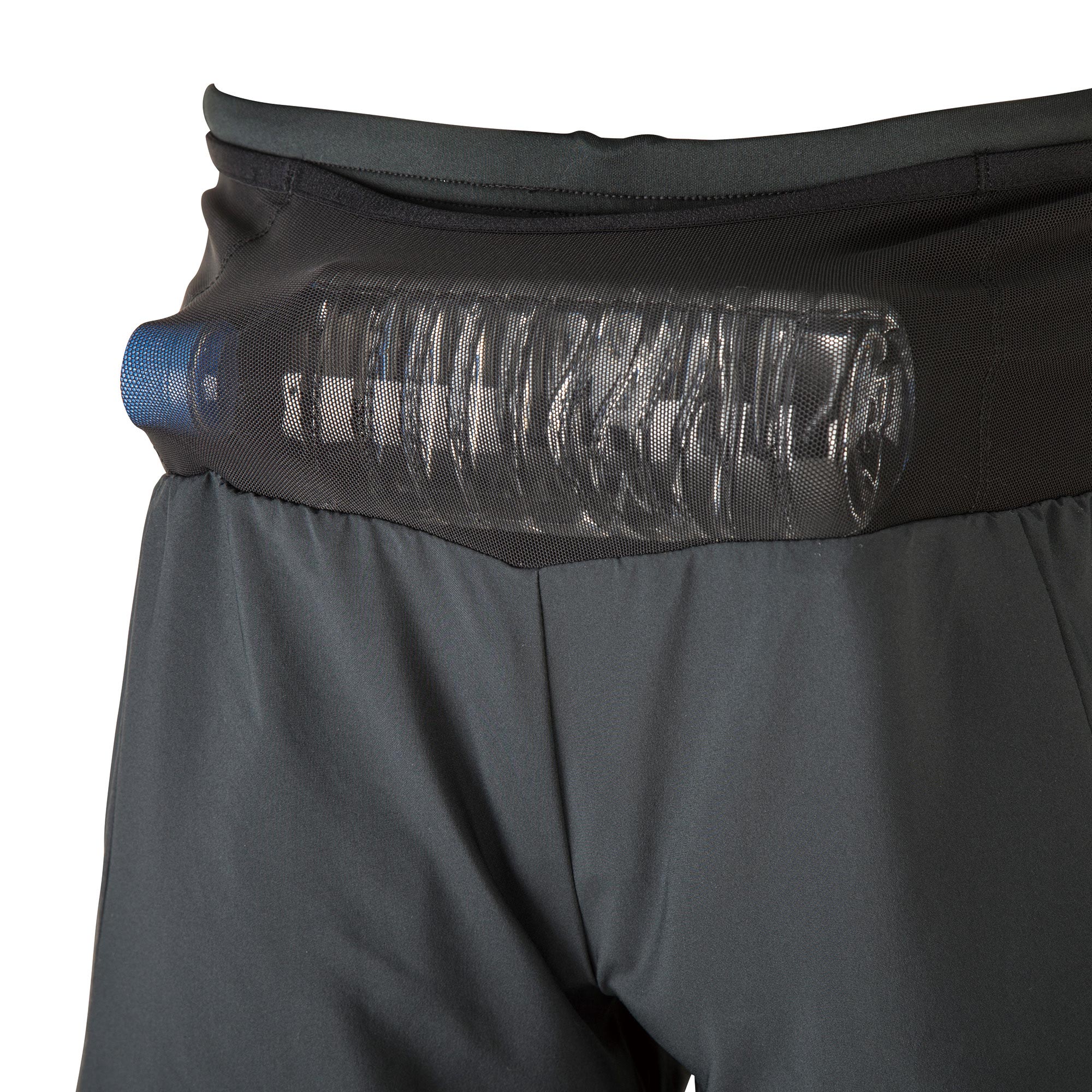 MULTI POCKET SHORTS PLUS UNISEX (SLIM FIT) Black / Black